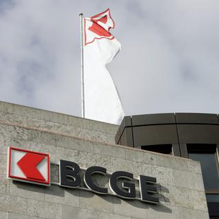 La note de la BCGe a été relevée par l'agence d'évaluation financière. [Keystone - Salvatore Di Nolfi]