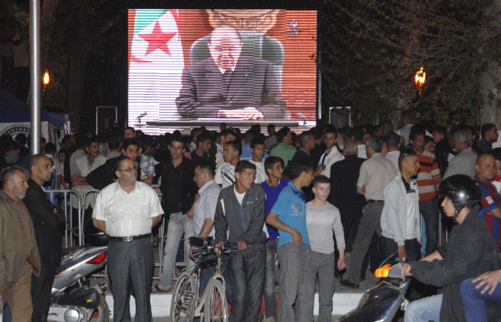 Une attaque meurtrière s'est produite en Algérie pendant le discours de Bouteflika. [KEYSTONE - Sidali Djarboub]