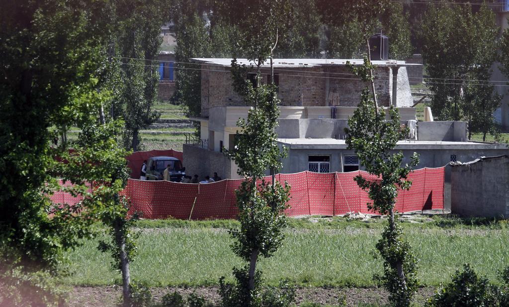 Ben Laden se cachait dans ce complexe à Abbottabad. [KEYSTONE - Anjum Naveed]