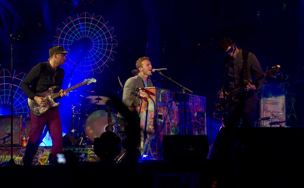Coldplay, un groupe qui va encore vendre des millions d'albums. [KEYSTONE - Paul White]