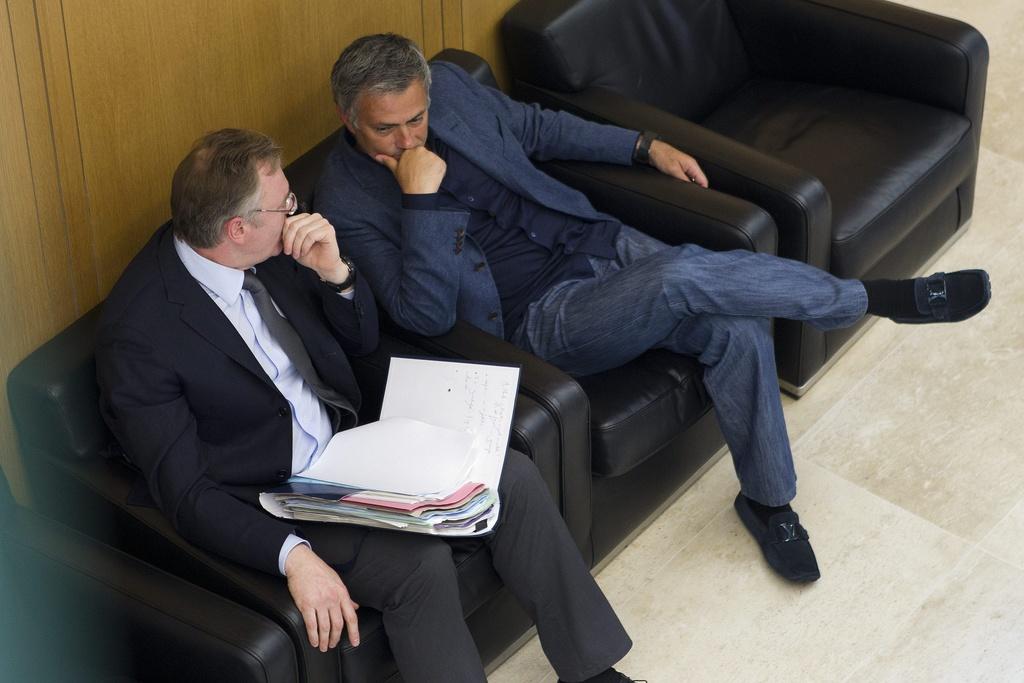 Outre le célèbre Jean-Marc Bosman, Me Jean-Louis Dupont a défendu les intérêts de nombreuses personnalités du sport, dont Jose Mourinho. [KEYSTONE - Salvatore Di Nolfi]