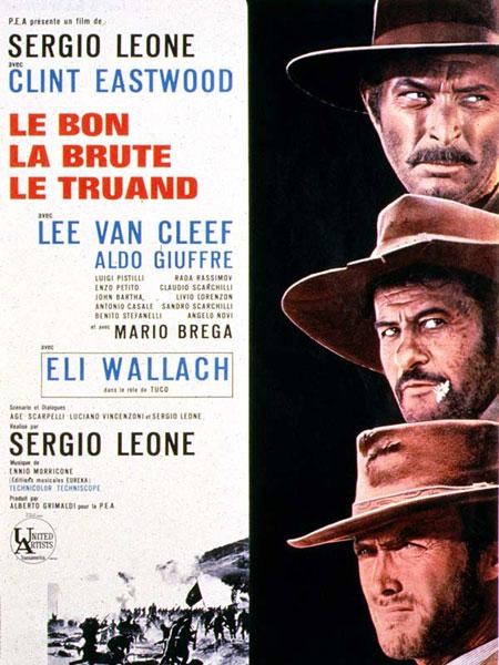 L'affiche de "Le bon, la brute et le truand". [United Artists]