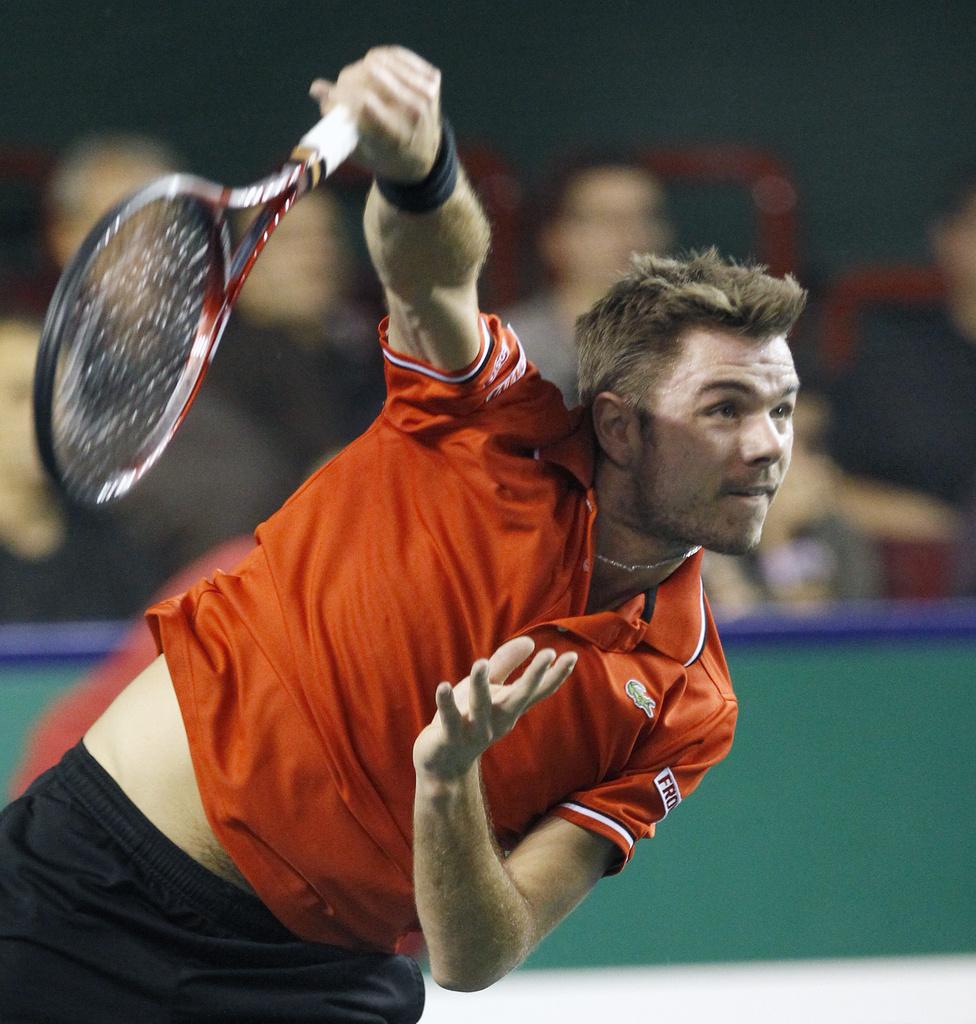 Wawrinka termine la saison avec un bilan de 35 succès pour 20 défaites. [Remy de la Mauvinere]