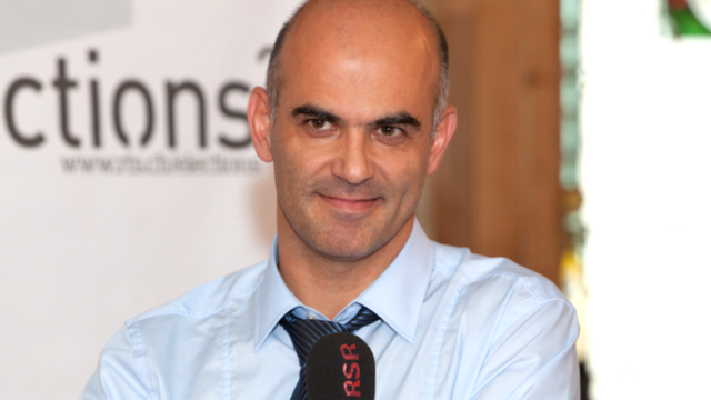 Alain Berset, conseiller aux Etats socialiste. [RTS - Dominique Bersier]