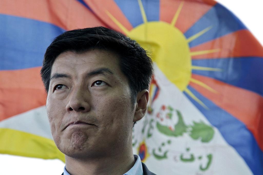Le Premier ministre tibétain Lobsang Sengey [KEYSTONE - Ashwini Bhatia]