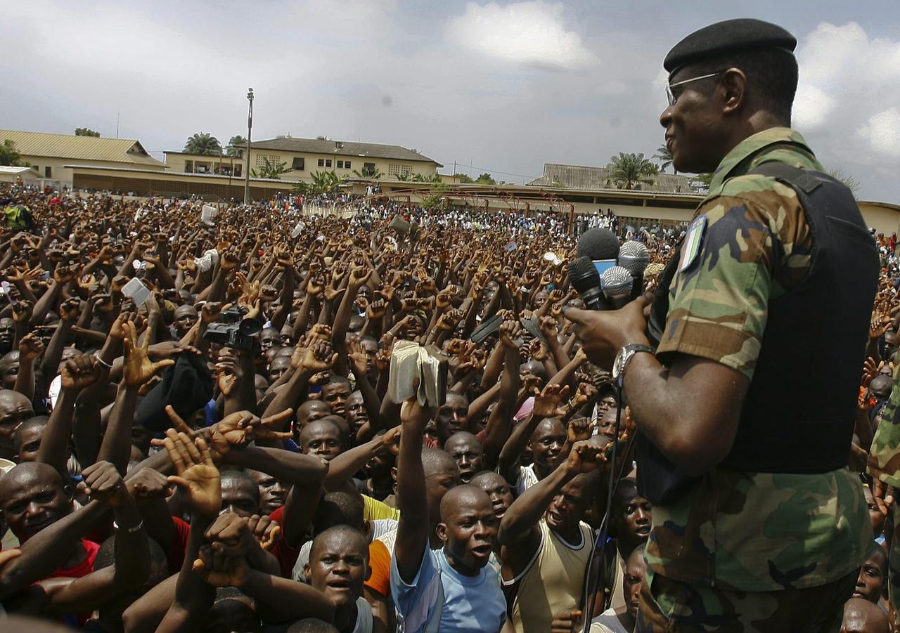 Le Général Phillippe Mangou a lâché Gbagbo. [KEYSTONE - Legnan Koula]