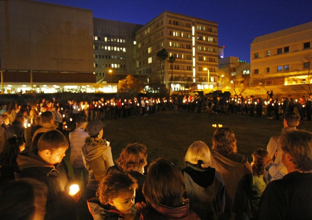 Arizona fusillade Giffords [KEYSTONE - David Kadlubowski]