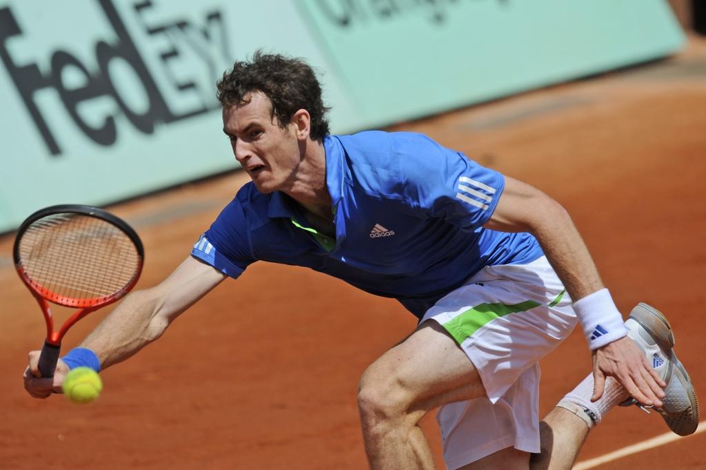 Andy Murray n'a pas perdu trop d'énergie lors de son premier tour à Roland Garros. [Laurent Baheux]