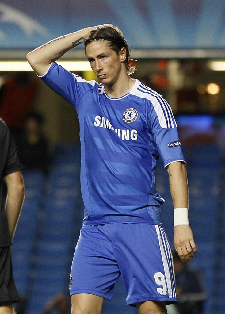 Chelsea a gagné, mais toujours pas de but pour Fernando Torres. [Keystone - Kirsty Wigglesworth]