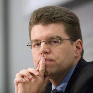 Andreas Rickenbacher, directeur de l'économie publique bernoise. [Keystone - Alessandro della Valle]