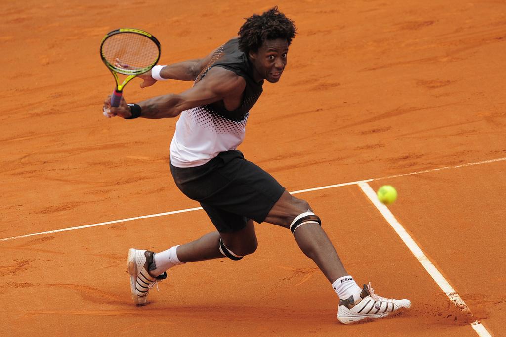 Gaël Monfils n'a pas de trouvé de solution face au no1 mondial. [KEYSTONE - MANU FERNANDEZ]