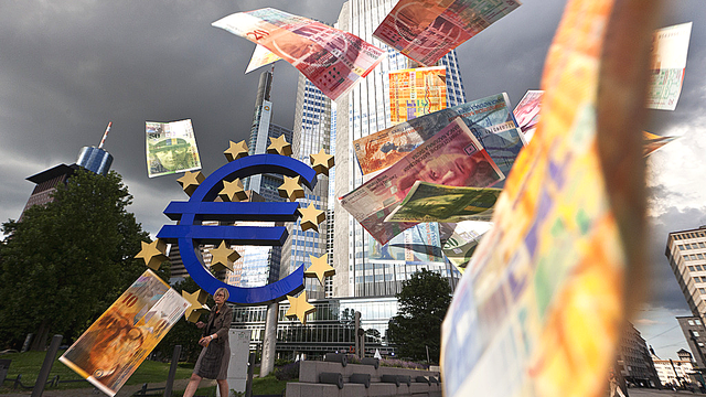 L'euro ne résiste pas aux assauts du franc.