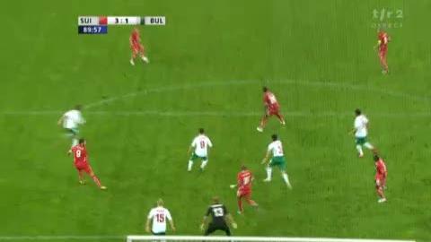 Elimiatoires Euro 2012: SUI-BUL: Shaqiri sauve la Suisse à lui tout seul! 3-1 et 3 buts du joueur de 19 ans...