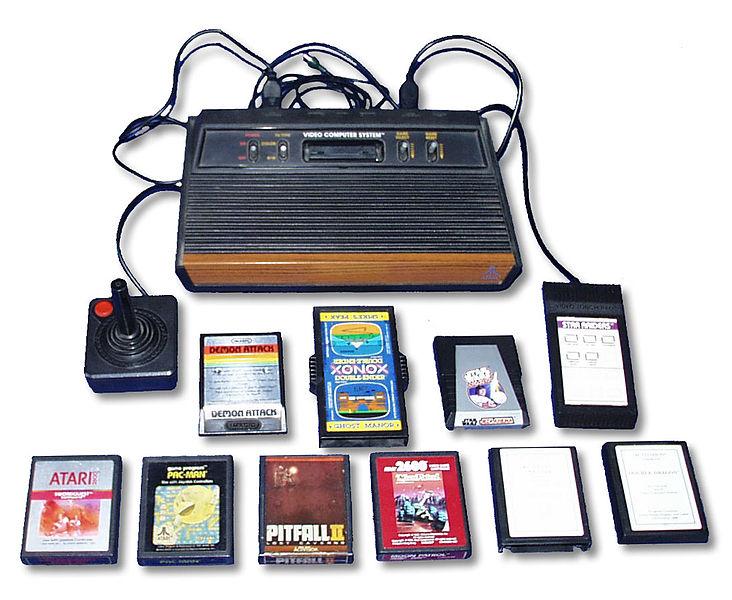 La console Atari 2600. [Wikimedias - Bidou et Nash]