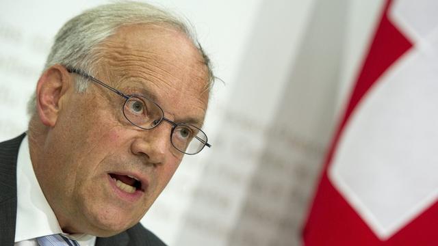 Le ministre de l'Economie, Johann Schneider-Ammann. [Peter Schneider]