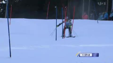 Ski alpin / super-combiné de Tarvisio (ITA): 5e du super-G, Tina Maze (SLN) met tout le monde d'accord en slalom