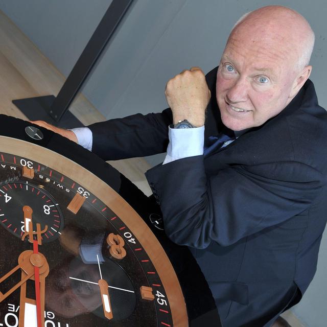 Jean-Claude Biver, patron d'Hublot, pourra compter sur 80 employés supplémentaires à Nyon. [Martial Trezzini]