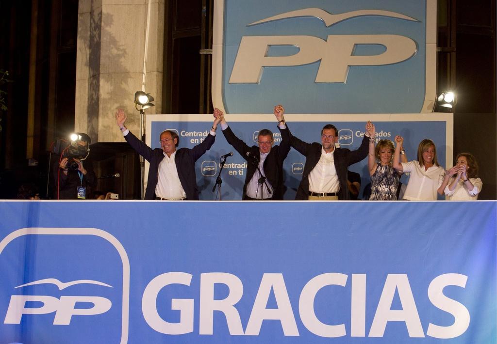 Le PP est sur le point de gagner des grandes villes comme Séville ou Barcelone. [KEYSTONE - Paul White]