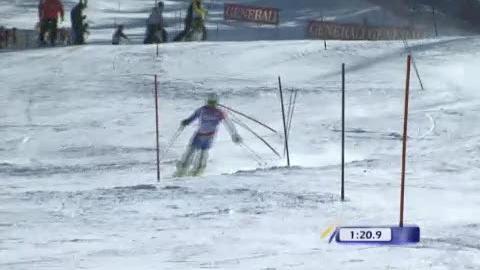 Ski alpin / slalom de Bansko (BUL): Markus Vogel (SUI), 8e de la manche initiale, assure en final