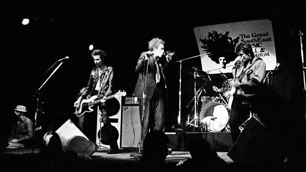 Les Sex Pistols en 1978 à Atlanta. [AP/Keystone]