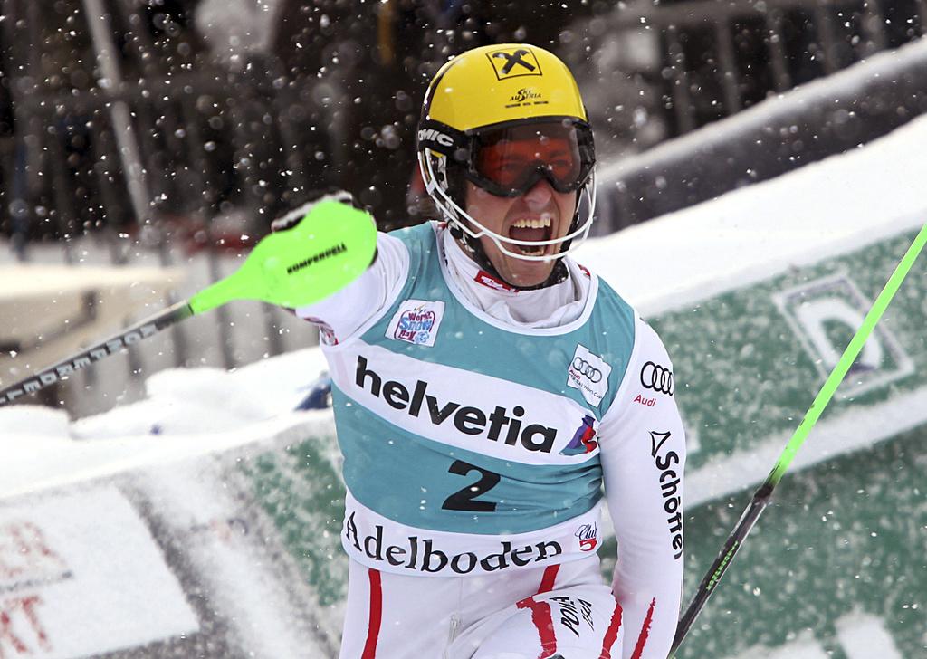 Marcel Hirscher compte déjà cinq succès depuis le début de la saison. [Alessandro Trovati]