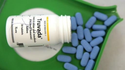 Un flacon et des comprimés de Truvada [Justin Sullivan/Getty]