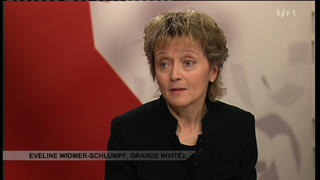 Eveline Widmer-Schlumpf, grande invitée d'Infrarouge.