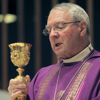 L'évêque de Sion, Mgr Norbert Brunner. [AP Photo/Keystone - Maxime Schmid]