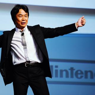 Shigeru Miyamoto, maître d'oeuvre des consoles Nintendo. [Getty Images/AFP - Kevork Djansezian]