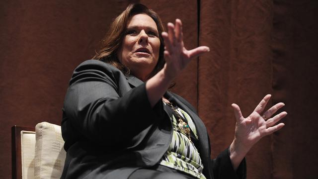 La journaliste américaine Candy Crowley.