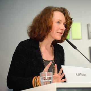 Ulrike Guérot, directrice du bureau berlinois du Conseil européen des relations étrangères. [CC-BY-SA - Stephan Röhl]