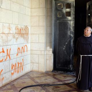 Le monastère catholique de Latroun en Israël est la cible d'actes de vandalisme [Jim Hollander]