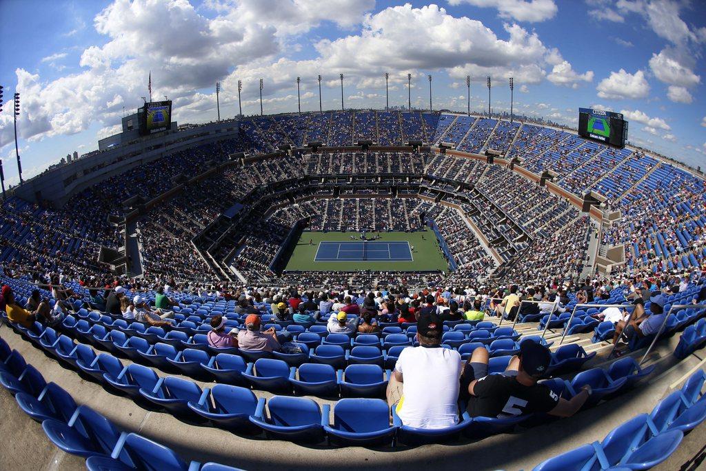 Le beau temps semble revenu sur Flushing Meadows... [Keystone - Julio Cortez]