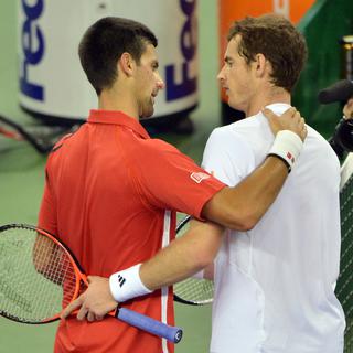Novak Djokovic et Andy Murray se sont rencontrés sept fois cette saison. Tête-à-tête en 2012: 4-3 en faveur du Serbe et un titre de Grand Chelem chacun.