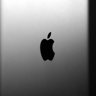 Le logo d'Apple sur un iPad