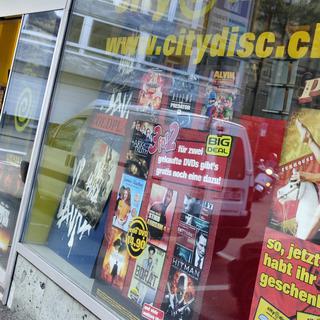 Les magasins Citydisk, détenus par Orange, ne vendront plus de disques. [Walter Bieri]
