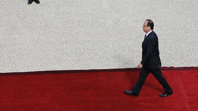Le président de la République française, François Hollande. [Christophe Ena]