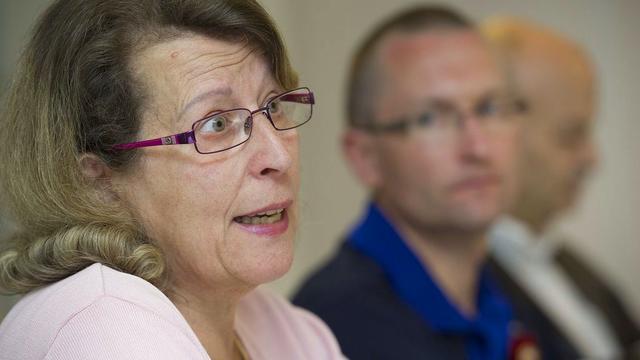 Martine Fiora-Guttmann, présidente de la Société coopérative des commerçants de Lausanne. [Jean-Christophe Bott]