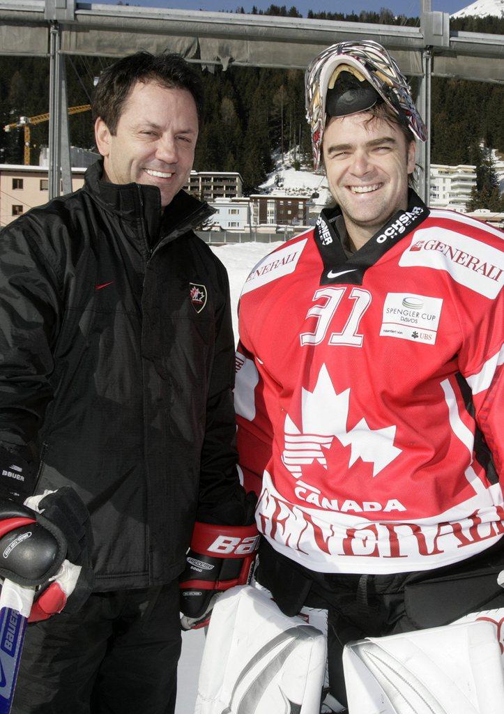 En 1994, Doug Gilmour était aussi passé par Rapperswil. [KEYSTONE - Salvatore Di Nolfi]