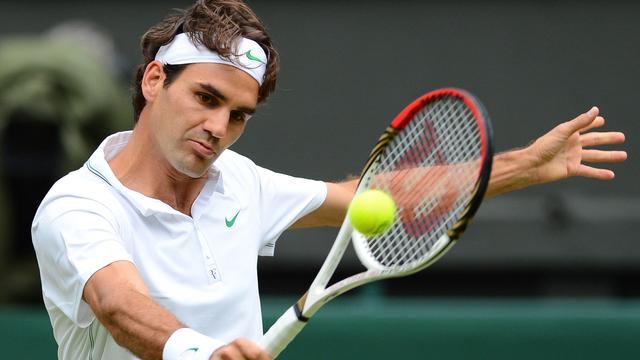 Federer a fait peur à ses supporters face à Xavier Malisse. [Andrew Yates]