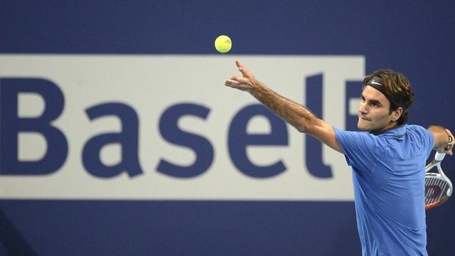 Roger Federer a du se montrer patient pour vaincre son adversaire du jour. [GEORGIOS KEFALAS]