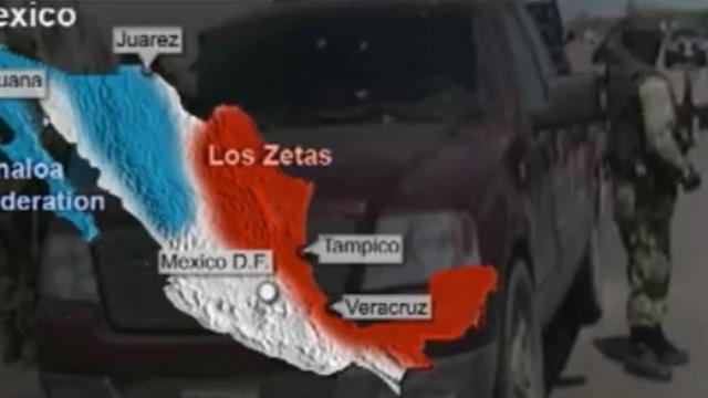 Les Zetas mènent la guerre des cartels. [Youtube]