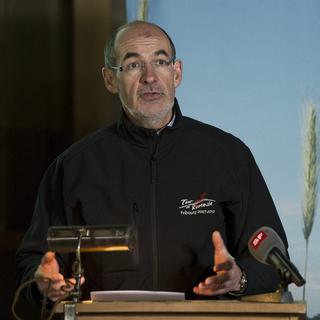 Le Fribourgeois Jacques Bourgeois (PLR) est directeur de l'Union suisse des paysans depuis 2002. [Peter Schneider]