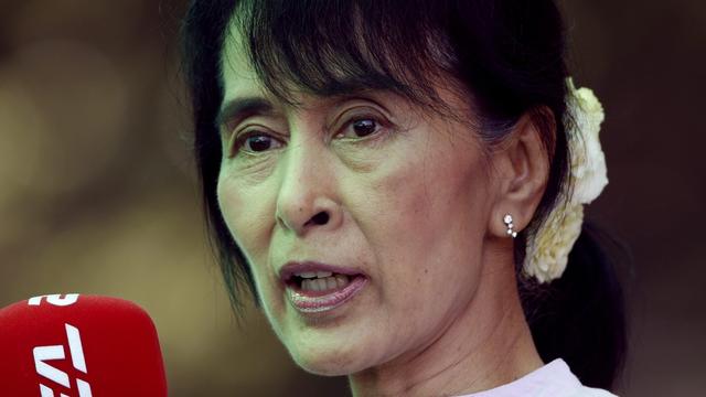 Aung San Suu Kyi, opposante et lauréate du Prix Nobel de la Paix birmane. [Barbara Walton]