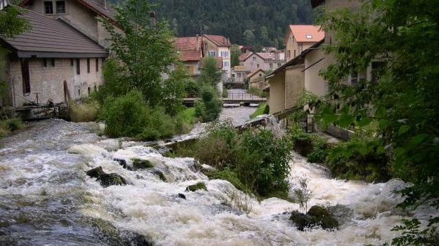 Le groupe Celtique Energie convoite le sous-sol de Noiraigue (NE) pour y réaliser un forage gazier. [Site de la commune de Noiraigue, avec l'autorisation de l'auteur.]