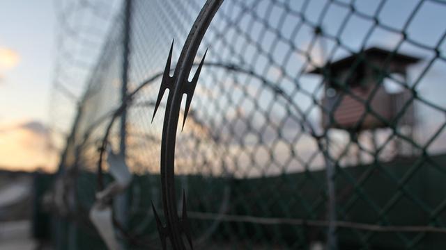 La prison de Guantanamo. [keystone - AP/Brennan Linsley]
