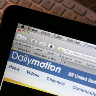 Page internet du site de Dailymotion