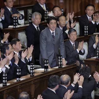 Shinzo Abe, premier ministre du Japon [AP - Itsuo Inouye]