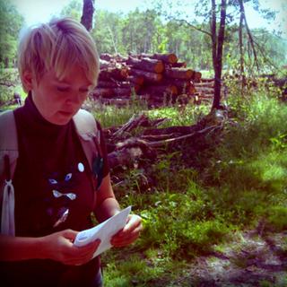 Evguenia Tchirikova, militante du mouvement de défense de la forêt de Khimki. [Madeleine Leroyer]