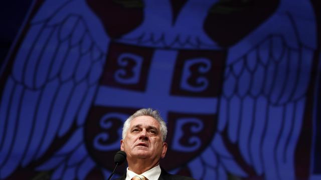 Tomislav Nikolic est le nouveau président serbe. [Marko Djurica]